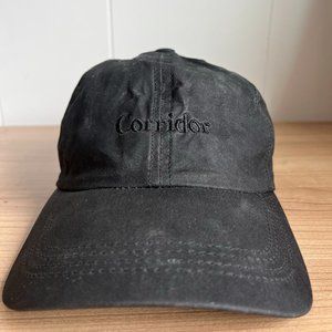 Black Embroidered Baseball Cap